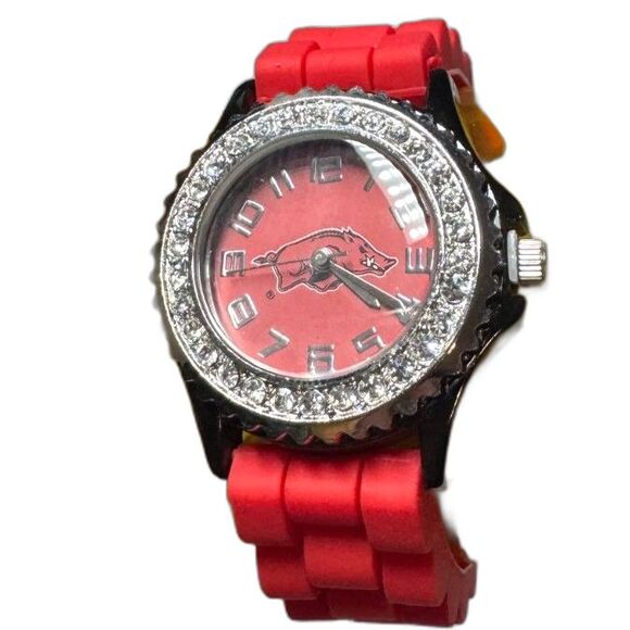 2/$20 Razorbacks University of Arkansas Game Day Watch NWOT - Picture 1 of 7